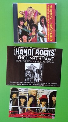 HANOI ROCKS feat. Michael Monroe - Tracks From A Broken Dream * 1990 * LICK * UK