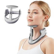 Posture Corrector for Neck  Cervical Spine Alignment - 360  Adjustable Neck Col