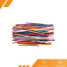 130Pack 24 AWG Solid Core Wire Kit Coated Pre Tinned Copper Cable Jumper Wires