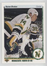 1990-91 Upper Deck French Aaron Broten #210 0jh2