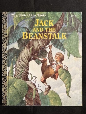 Vintage A Little Golden Book Jack And The Beanstalk 1992 207-67 #4854