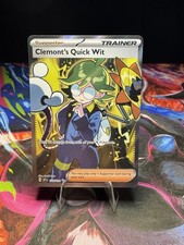 Clemont’s Quick Wit 229/191 Secret Rare – Surging Sparks
