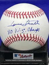 LONNIE SMITH  PHILADELPHIA PHILLIES 1980 WS CHAMPS  SIGNED OML BASEBALL