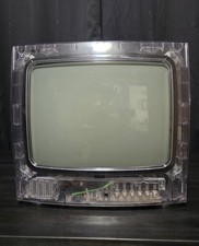 RCA S13801CL 13in Clear CRT Television 480p Coaxial F Input 2005