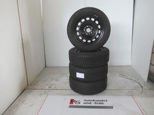 VW Golf SV 5N 14-20 4x Stahlfelgen Winterreifen 5Q0601027BG 205/55 16 Zoll #478