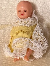 Jointed 2.5  Celluloid Doll MINIATURE - SLEEPY EYE BABY