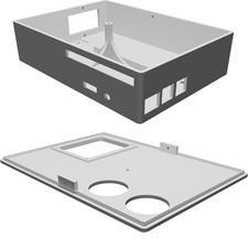 Case Controller for Raspberry Pi MeanWell Power Supply IEC Connector