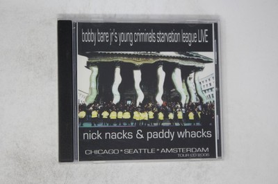 Bobby Bare Jr Live CD Nick Nacks & Paddy Whacks 2006 Tour