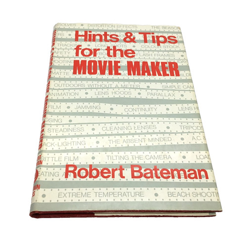 Robert Bateman 'HINTS &TIPS FOR THE MOVIE MAKING' Hardcover Handbook + Dustcover