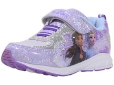 Disney Toddler/Little Kids Girl's Frozen-2 Sneakers Light Up Purple