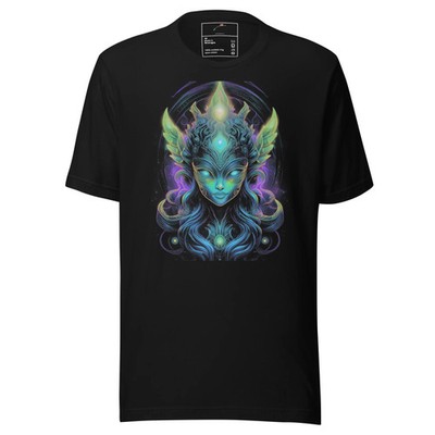 Alien Art Streetwear Shirt Unique Graphic Tee