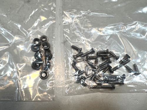 Genuine Mercedes 66-73 W108 250S SE 280S SE doors wood mounting screws & Washers