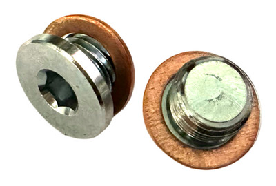 Lossa Engineering O2 block off screw kit for Air Cooled Triumph Motorcycle