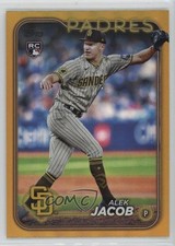 2024 Topps Update Gold Rainbow Foil Alek Jacob #US66 0c3h