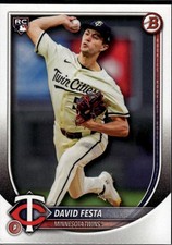 David Festa 2025 Bowman Minnesota Twins Rookie #54