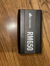 Corsair RM650 650W ATX Modular Power Supply PSU Black 24-Pin 8-Pin PCIe