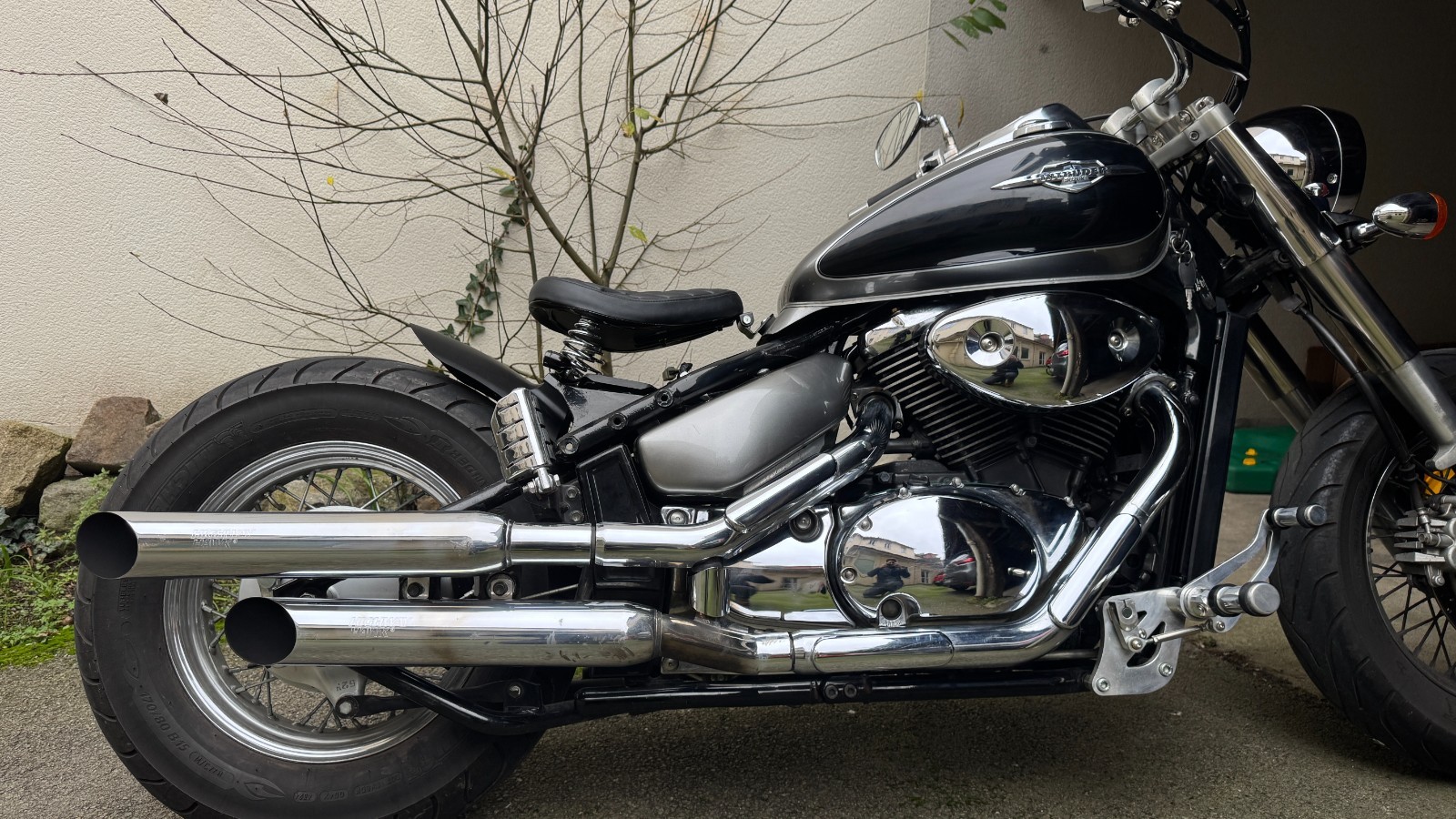 Kit conversion siège Suzuki Volusia VL800 Boulevard C50 noir