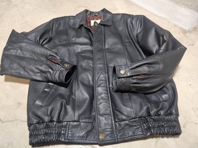 Leather Bomber Jacket