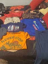 Various Size 8 and 10 Boys Used Clothing 10 Items Great Condition