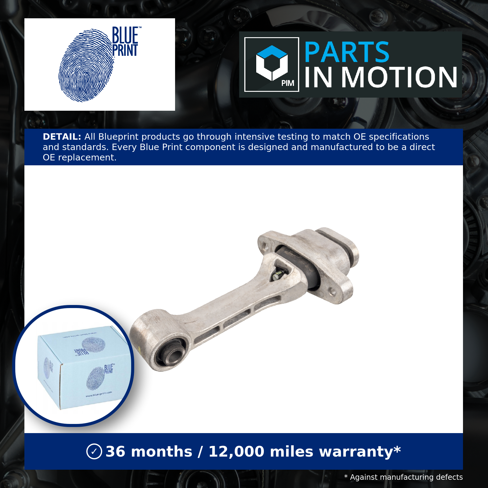 Engine Mount fits KIA SPORTAGE SL 2.0D Rear Lower 2010 on D4HA Mounting Quality