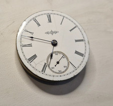 Illinois 18s Gr IWC Model 4 Class 7 Pocket Watch Movement