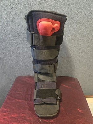 ProCare XcelTrax Air Large 79-95517 17'' Tall Walker Brace Air Pump Up Boot VGUC!