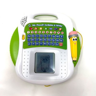 LeapFrog Mr. Pencil's Scribble & Write Educational Writing Toy White Green