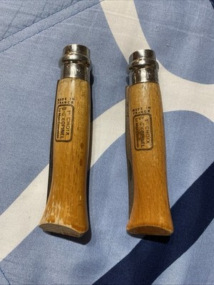 Vintage Opinel 1st Choix No. 8 France Pair Of 2 Knives!