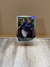 2025 Bowman Chrome Julio Rodriguez #79 Mega Box Mojo Refractor Seattle Mariners