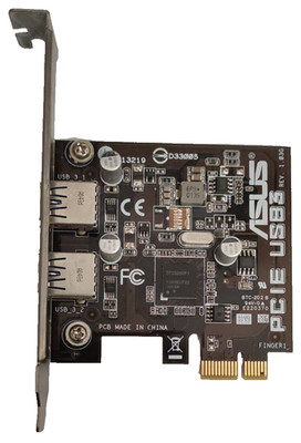 ASUS PCI-EXPRESS USB3 3.0 USB CARD 2-PORT PCI-e
