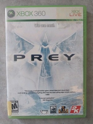 Prey (Microsoft Xbox 360, 2006) No Manual - TESTED