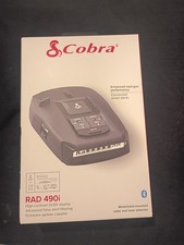 NEW Cobra RAD 490i Radar and Laser Detector High Contrast OLED Display