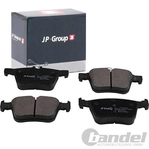 JP Group BremsbelÄGe Satz Hinten Passend FüR Audi A3 Q2 Q3 TT Cupra Ateca Seat A-image