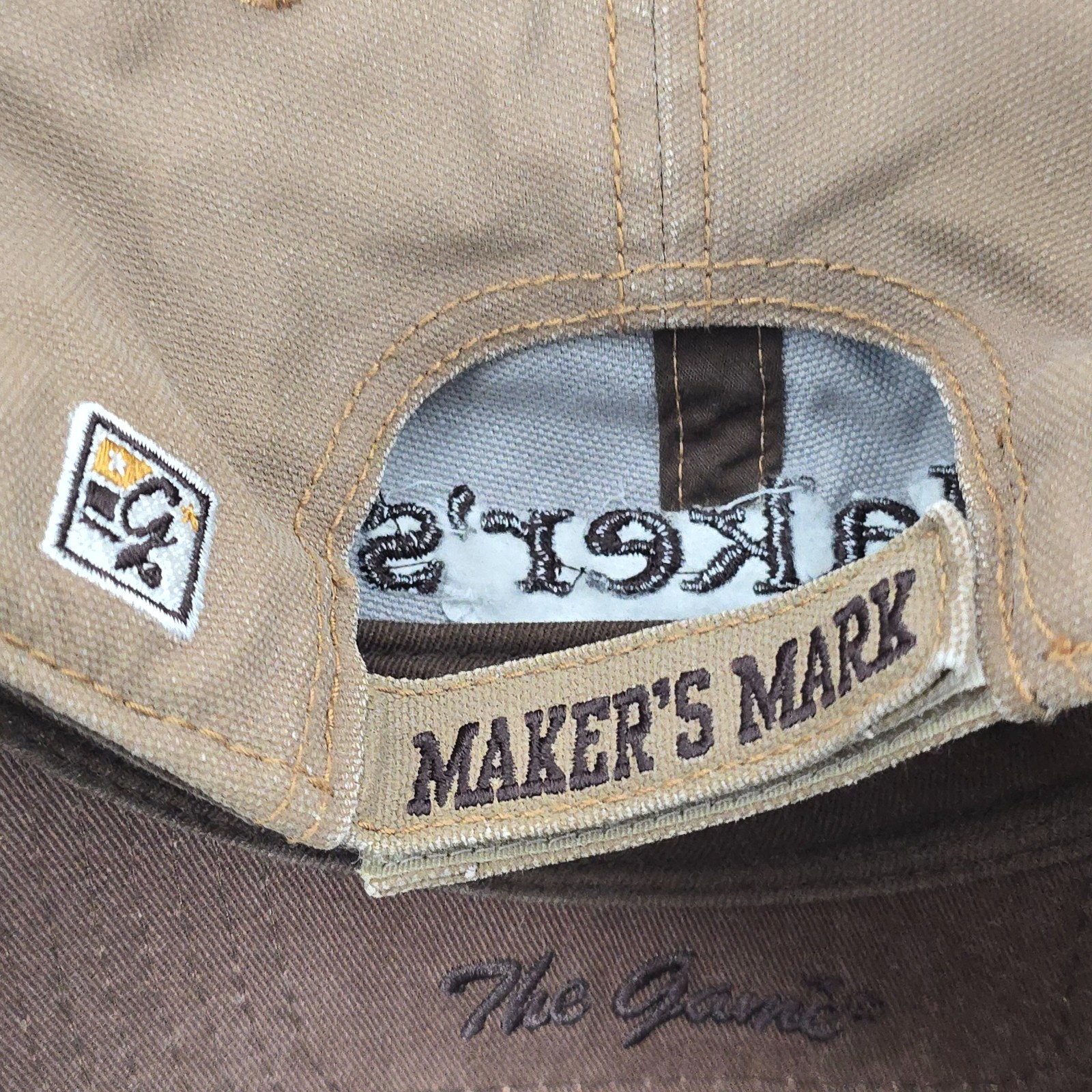 Maker's Mark Hat Bourbon The Game Adjustable Unst… - image 8