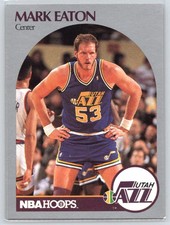 1990-91 Hoops #287 Mark Eaton - Utah Jazz