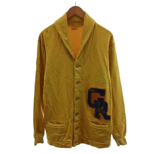 Kapital, KAPITAL Yellow Logo Shawl Collar Cardigan vintage from Japan