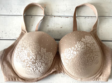 Soma Stunning Support 36DD bra padded underwire beige nude RN 79984