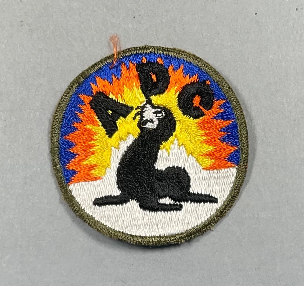 Original US Army Alaskan Defense Command Patch Cut Edges No Glow | eBay