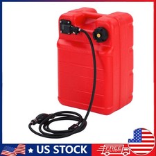 6 Gallon Portable Marine Fuel Tank Outboard Boat Motor Gas Tank w/Line Handle