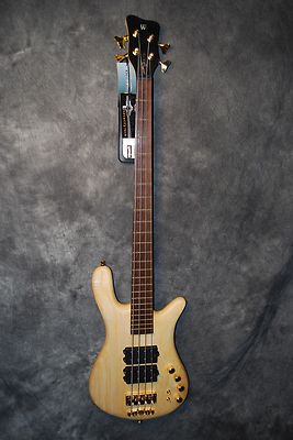 Warwick Streamer $$ 4 String Bass Guitar Natural NEW