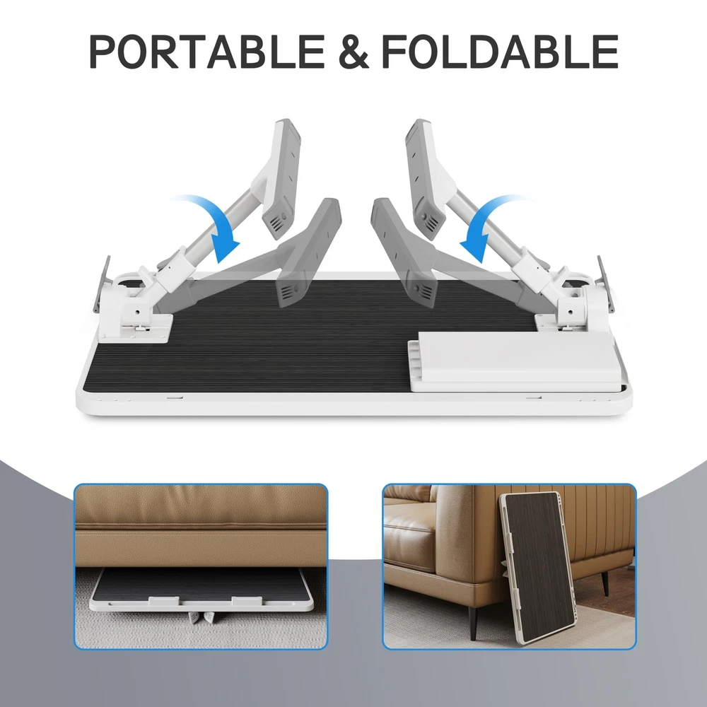 Laptop Stand for Bed Adjustable and Light Weight Desk Tray X-Large Folding