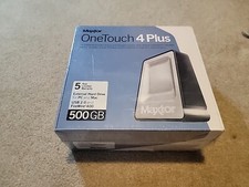 Maxtor OneTouch 4 Plus 500 GB,External,7200 RPM (STM305004OTA3E5-RK) Hard Drive