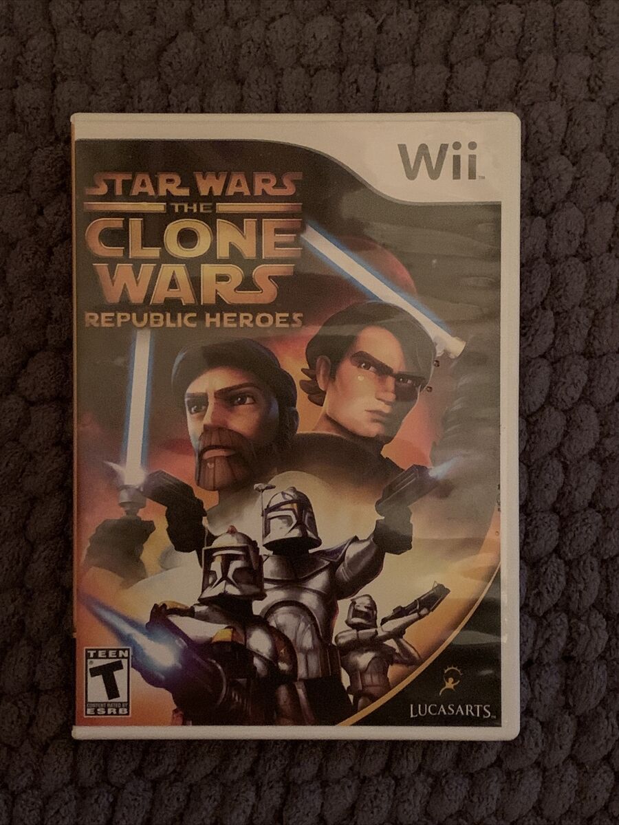 Star wars the clone wars wii hotsell