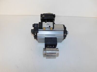 ^^ RADIUS TYPE AS-020 ACTUATOR W/ LIMIT SWITCH BOX MODEL ES-900- NEW  (UFG98)