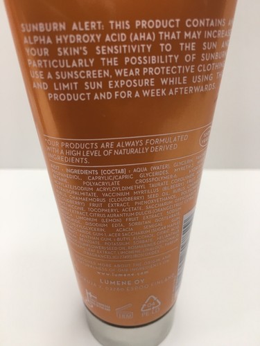 Lumene Finland glow reveal peeling mask 2.5oz LOT OF 2 - Picture 5 of 7