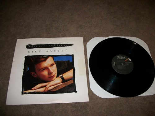 Rick Astley - Never Gonna Give You Up 12” Record Single 1987 - VG+ VINYL
