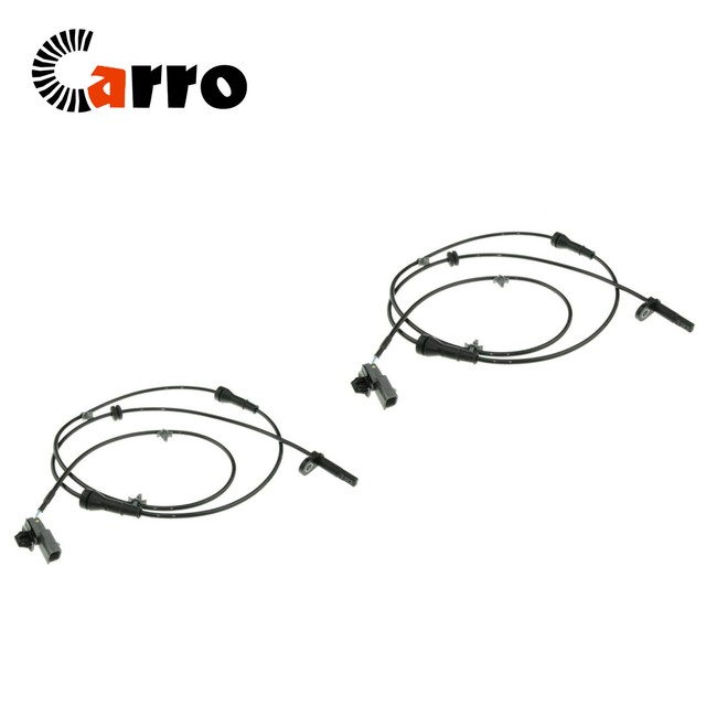 Set of 2 Front Left & Front Right ABS Wheel Speed Sensor For Nissan