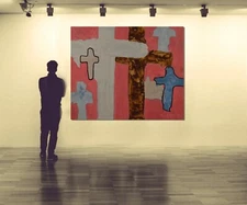 Mark Little original￼￼, 72” X 60”Acrylic, Abstract,POP,XL ,Action Painting