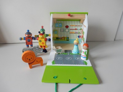 wooden play figures