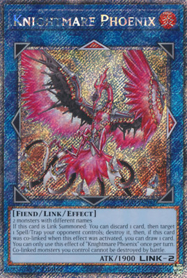 1X NM Knightmare Phoenix - RA03-EN042 - Platinum Secret Rare 1st Edition